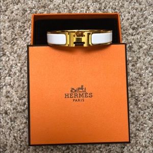 Hermès H Clic Clac Bracelet.